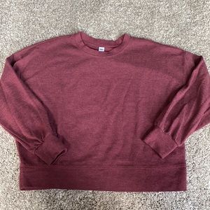 Large Burgundy Old Navy Top
